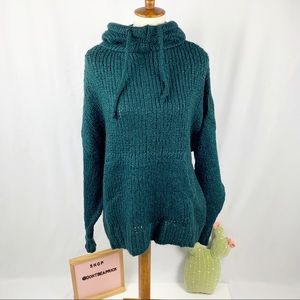 New Zara Oversized Hooded Sweater (Sz: M)
